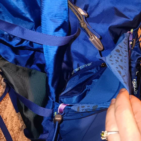 Gregory Vibrant Blue Hiking Backpack - Picture 12 of 15